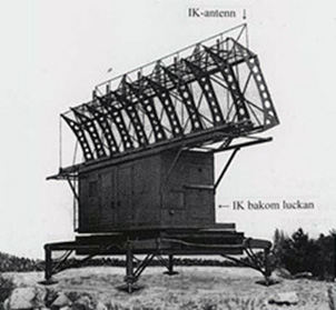 IK Antenn PI-15 på radarstn. PJ-21